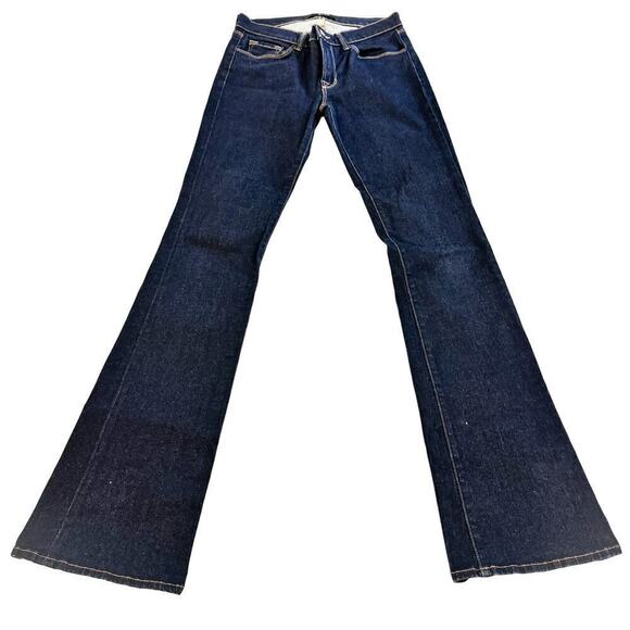 J. Brand Dark Wash Bootcut Flare Denim Jeans Indigo Size 26 - Picture 2 of 8